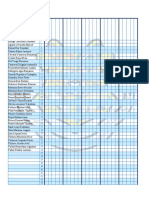 Histora Y Geografia 4 Año A: Registro de Notas Asignatura: Curso