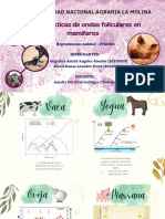 Universidad Nacional Agraria La Molina: Características de Ondas Foliculares en Mamíferos