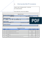 Información de Radicación Del Proceso: Despacho Ponente