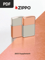 Zippo 2023 Supplement Catalog