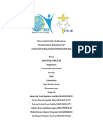 Informe Del Ceremonial y Protocolo Militar Del Grupo 4