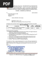 Dismantling Works Commercial Proposal 01-04-2022