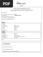 Receipt: Transaction Receipt For Within SNB Funds Transfer Prepared For MAJED SALMAN SH ALHARBI On 19/02/2023 at 12:13:54