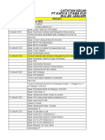 Catatan Keuangan PT - Karya Utama Kurnia Abadi Bulan Januari 2023