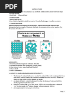 Fluids Lesson Notes