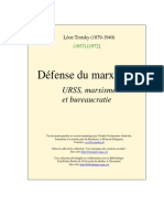 Défense Du Marxisme: URSS, Marxisme Et Bureaucratie