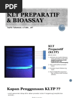 KLT Preparatif & Bioassay: Taufik Turahman, M.Farm., Apt