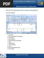 Uso de Los Elementos de La Ventana: Navegación en La Ventana