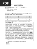 Prueba de Diagnóstico 3° Medio 2019 Corregido