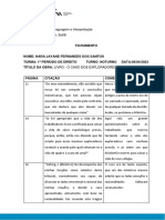 Fichamento - Caso Dos Exploradores de Cavernas