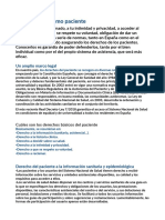 Mis Derechos Como Paciente: Un Amplio Marco Legal