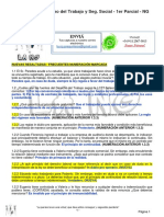 06-04-2023 - Derecho Del Trabajo y Seg. Social - 1er Parcial - NG