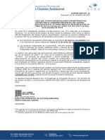 Comunicado PREFECTURA GUAYAS. Decreto 573 Firmado