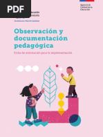 Ficha Observacion y Documentación Pedagogica