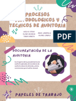 Procesos Metodologicos Y Tecnicos de Auditoria