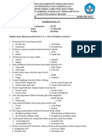 Soal Us Pjok Kelas 6 2022.2023