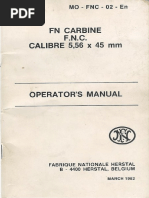 FN Herstal - FNC Carbine Aftermath Gun Calibre 5.56mm X 45