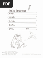 Ddtos Persofidies /: Apellído