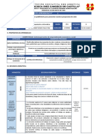 2 Sesión de Aprendizaje N°: Diseñamos Un Aviso Publicitario para Presentar Nuestras Propuestas de Valor