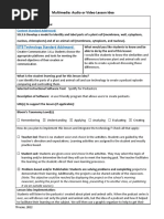 Multimedia Lesson Plan