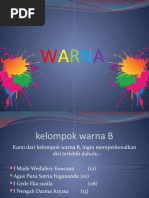 Kelompok Warna B 16