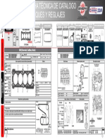 Ficha Técnica de Catalogo Torques Y Reglajes: GM (Chevrolet, Cadillac, Buick) Opel