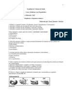 Exercícios de Fixação - 3 - Organelas Celulares - 2023