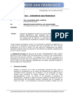 Carta Ampliacion de Plazo