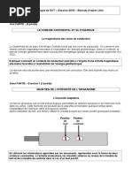 Bac S - Sujet de SVT - Session 2019 - Emirats Arabes Unis: 1ère PARTIE: (8 Points)