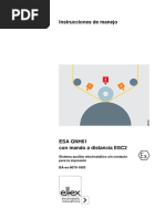 Instrucciones de Manejo: Sistema Auxiliar Electrostático Sin Contacto para La Impresión BA-es-9070-1803