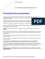 Permutation Des Pneumatiques