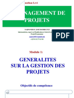 Management de Projets: Institut Supérieur Jonathan Levi