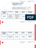 Participamos en Clase Producto N.º 02: Indicaciones