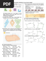 X 6-9-1 Pavages, Unités Et Calculs D'Aires: AP6: Déterminer Une Aire Par Pavage Ou Par Calcul