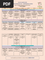 Plan de Alimentaciòn 2