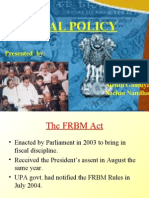 The FRBM Act