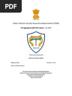 Indian Telecom Security Assurance Requirements (ITSAR) : 5G Aggregated GNB NSA Option - 3, 7 & 4