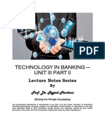 04.technology in Banking - Unit Iii Part Ii - Prof. Dr. Rajesh Mankani