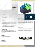 Ficha Tecnica Protectores Auditivos Tipo Tapon Steelpro