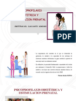 Psicoprofilaxis Obstetrica Y Estimulacion Prenatal: Obstetras Del Clas Santo Domingo