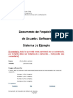 Documento de Requisitos Plantilla