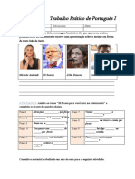 Trabalho Individual PORTUGUÊS I