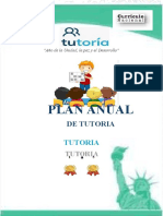 Plan Anual de Tutoria