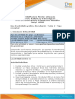 Guía de Actividades y Rúbrica de Evaluación - Tarea 2 - Mapa Conceptual