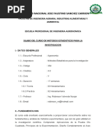 Syllabus Metodos Estadisticos