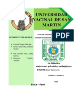 Universidad Nacinal de San Martin: Rioja - Perú