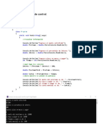 Actividad 1 - Flujo de Control #1: Using Namespace Class Static Void String