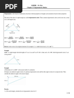 Chapter 5 Trigonometric Ratios