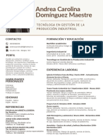 CV - Andrea Dominguez Maestre