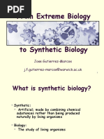 Synthetic Biology